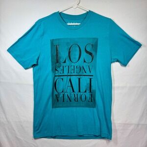 Free‎ State Los Angeles Cali Graphic Tee Short Sleeve Casual Mens Sz Medium